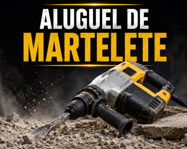 Leia mais sobre o artigo Aluguel de Martelete: Potência e Economia para Obras e Reformas